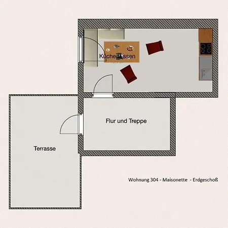 アパート Wohnung-b-304 Böhl