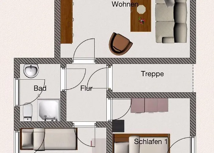 Wohnung-b-304 * Sankt Peter-Ording